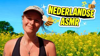 ASMR Kletsen in de Franse natuur bij bijen 🐝 (nederlands, fluisteren, dutch)