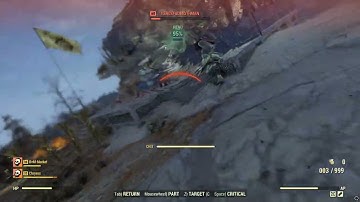 FO76, Vengeful Mothman Attack (Random Encounter) #shorts