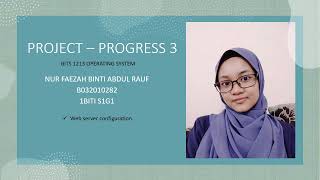 BITS1213 OS Project - Progress 3