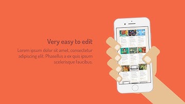 Flat Mobile App Promotion | After Efects Project Files