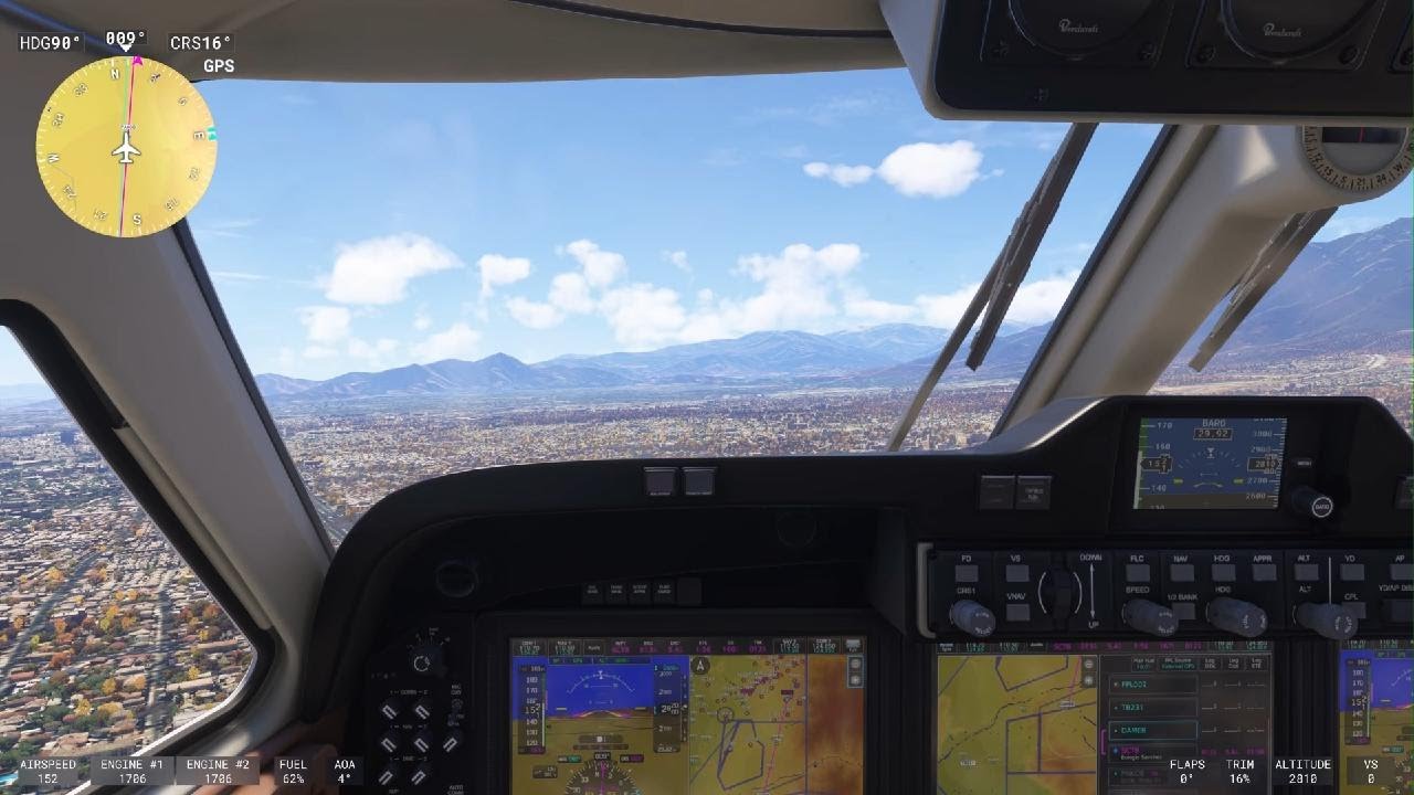Landing in Santiago, Chile