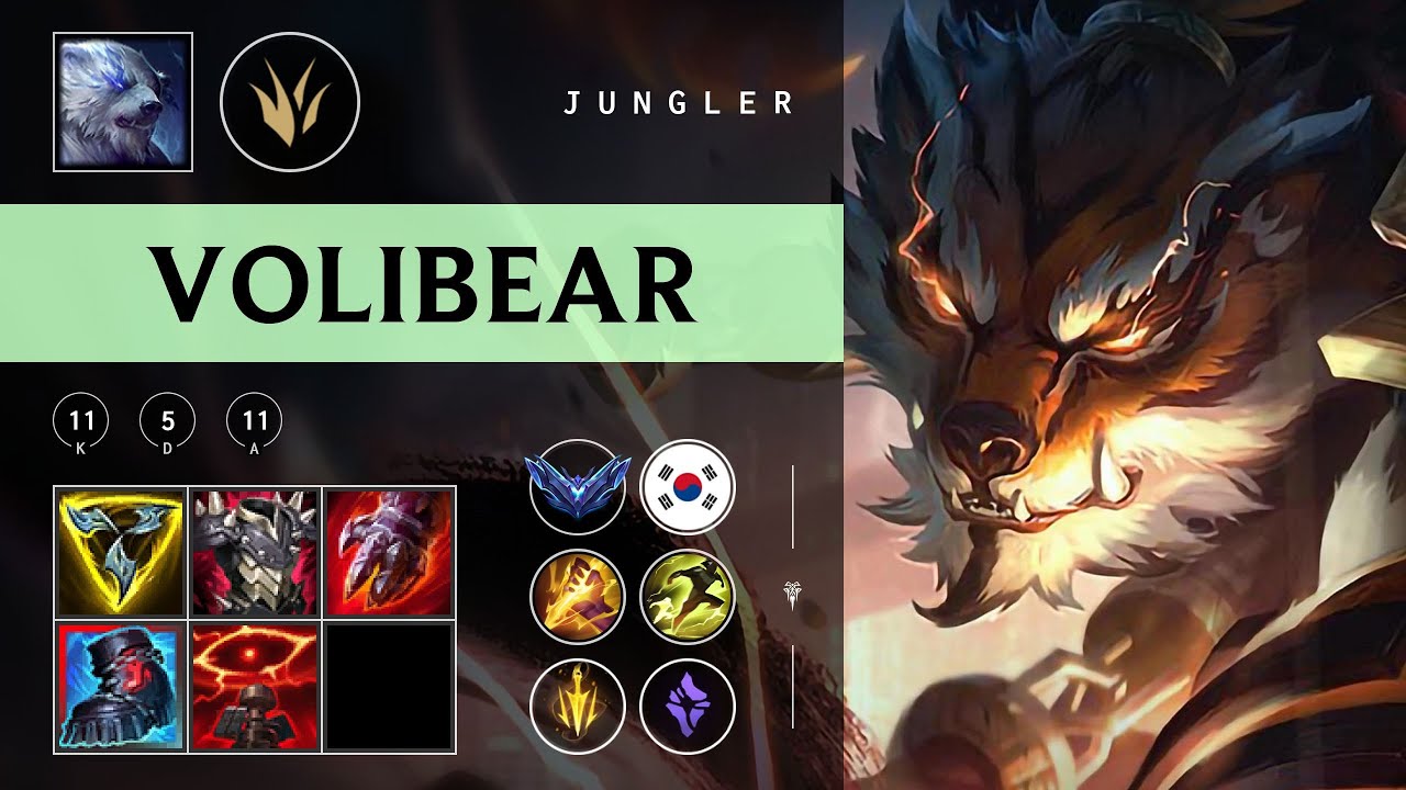 Volibear Jungle vs Viego - KR Diamond Patch 25.23