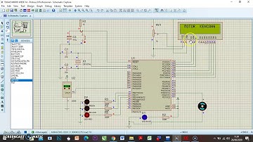 Video ADJIE RAMADHAN, LM35, LCD dan PWM, Simulasi Proteus