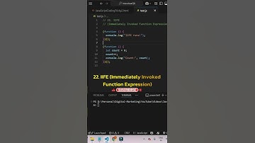 JavaScript IIFE Explained in 60 Seconds | Instant Function Execution!