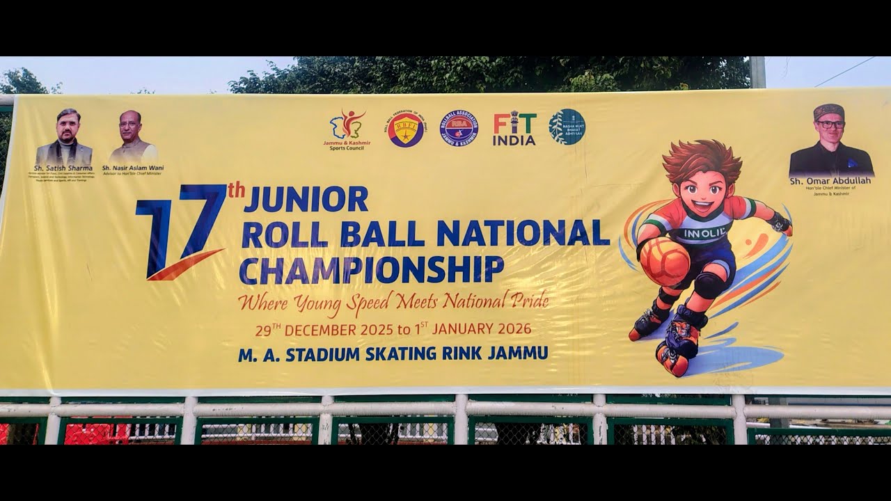 DAY 3  -17th  Junior National Roll Ball Championship  2025