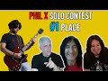 1st Prize Winner Of The Phil X Solo Contest Announced!