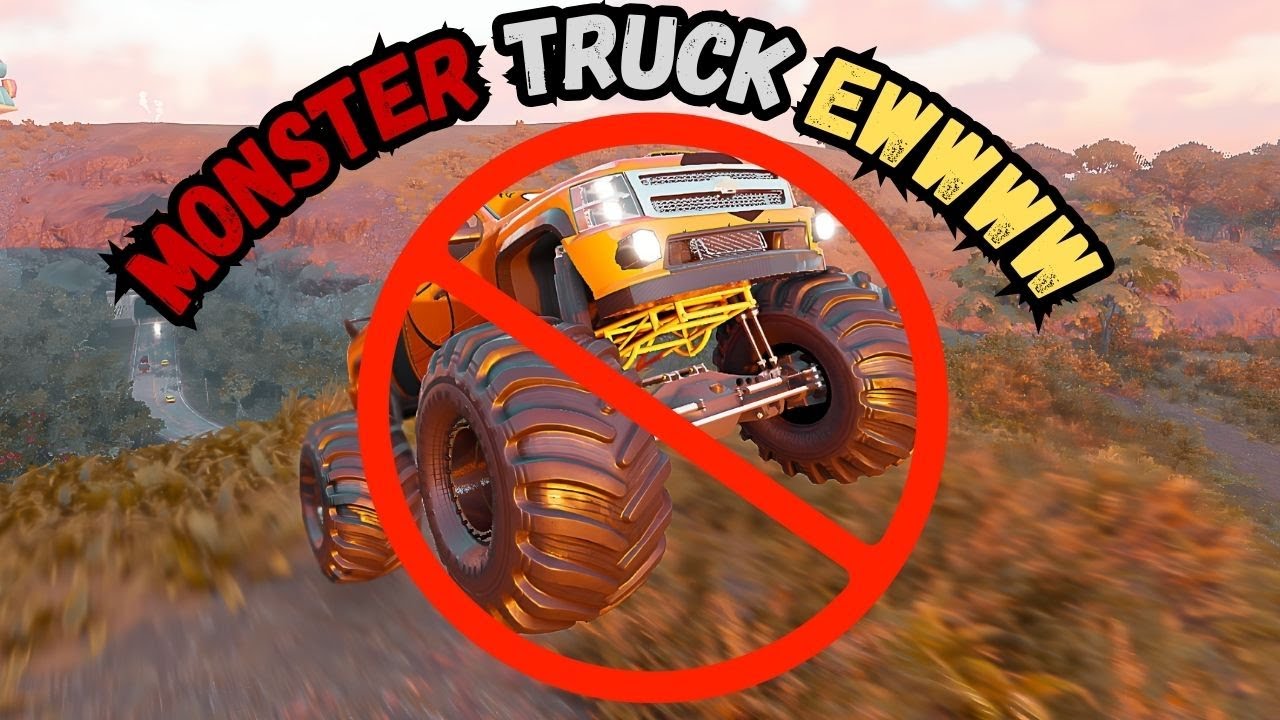 Monster trucks need to be deleted- The Crew Motorfest - YouTube