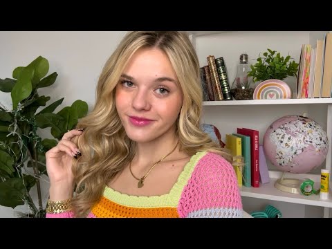 ASMR Piercing Your Ears In The Back Of Class 📚🌟