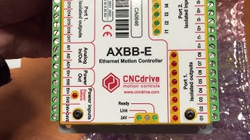 AXBB-E Ethernet UCCNC Motion Control from CNCDrive arrived.