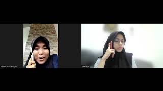 Dialog Present Continuous Tense-Uts Bahasa Inggris