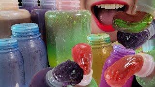 ruby asmr/Rainbow honey jelly, sweet jelly, color honey jelly mukbang,Eating Show