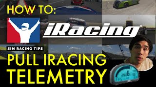 SIM GUIDE: iRacing Telemetry into MoTeC FOR FREE?!?!