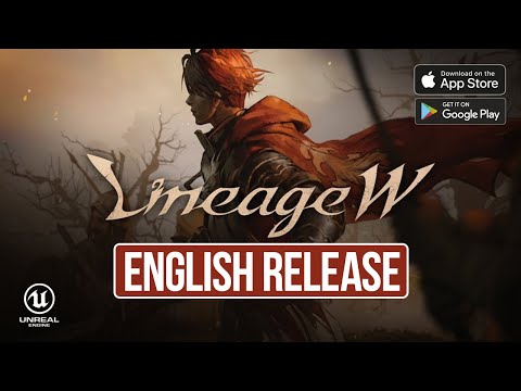 lineage mobile  2022 New  LINEAGE W Gameplay Tiếng Anh RELEASE Cái nhìn đầu tiên