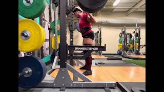 Squat: W25D2 175 (Set 1 of 5)