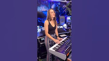 Who won this round!?🏆 This is how we spend our free time🤣 #shorts #synth #battle #jam