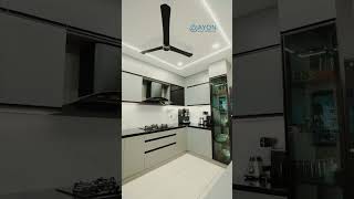 Modern Kitchen Lighting Design  | Clean &amp; Luxury Kitchen Interiors