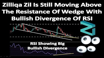 Zilliqa Zil Is Still Moving Above The Resistance Of Wedge With Bullish Divergence Of RSI