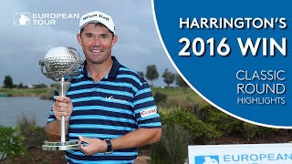Pádraig Harrington's 2016 Portugal Masters Win | Classic Round Highlights
