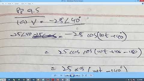 Electric Network Analysis ENA Video lecture 21 DHA suffa university Phsor related problems solving