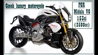 Hyperbike FGR Midalu V6 153ci (2500cc) engine sound