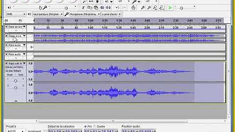 Comment enregistrer plusieurs pistes avec Audacity ?