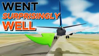 I Tried Landing A Plane Using Only Trim And Rudder