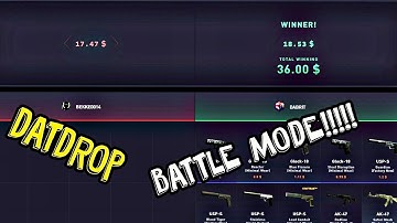 Trying Out Battle Mode!! - DatDrop.com