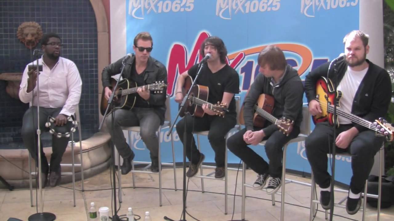 Plain White Ts - 1 2 3 4 - Live at Mix 106.5 - YouTube