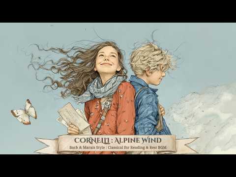 CORNELLI : Alpine Wind | Bach & Marais Style : Classical for Reading & Rest BGM