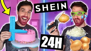 Je mange qu'avec des objets de cuisine SHEIN pendant 24h - PARTIE 3 - CARL IS COOKING