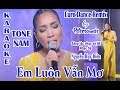 Em Luôn Vẫn Mơ - KARAOKE TONE NAM  - St Nguyễn Huy Điền - Petersounds Remix - Modern Talking Style