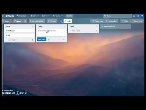 Trello Introduction