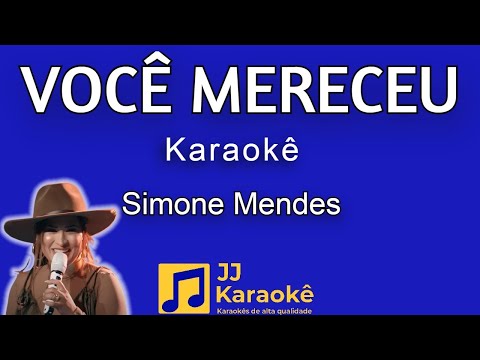 Video thumbnail for Você mereceu - Simone Mendes