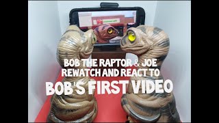 Bob the Raptor & Joe Look Back at Bob's 1st Video Food Review at Moe's Southwest Grill Mexican