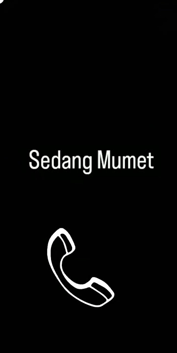 maaf nomor yang anda tuju sedang mumet #SHORTKATAKATA