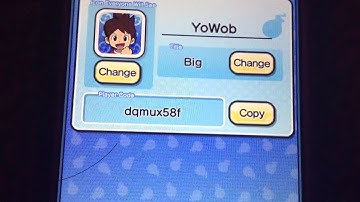 My Yokai Watch Wibble Wobble Exchange Friend Code and Profile