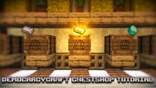 DemocracyCraft 101: Chestshops