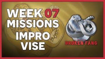 CS:GO - Week #7 Challenges/Missions Guide - Operation Broken Fang