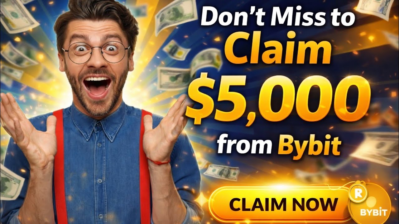 Create Account with bybit to get $5k and start trading all tokens