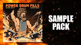 SUPER HEAVY - Power Drum Fills | Sample Pack by Oversampled