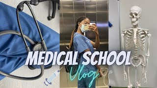 A Day in the Life of a Medical Student Vlog | Clerking, Clinical Skills & Medical School Placement