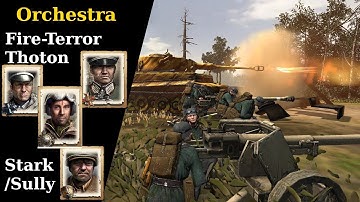 [CoH2][WM/OKW v UKF/USF] Propagandacast #1956 Fireandterror/Thoton v Stark/Sully