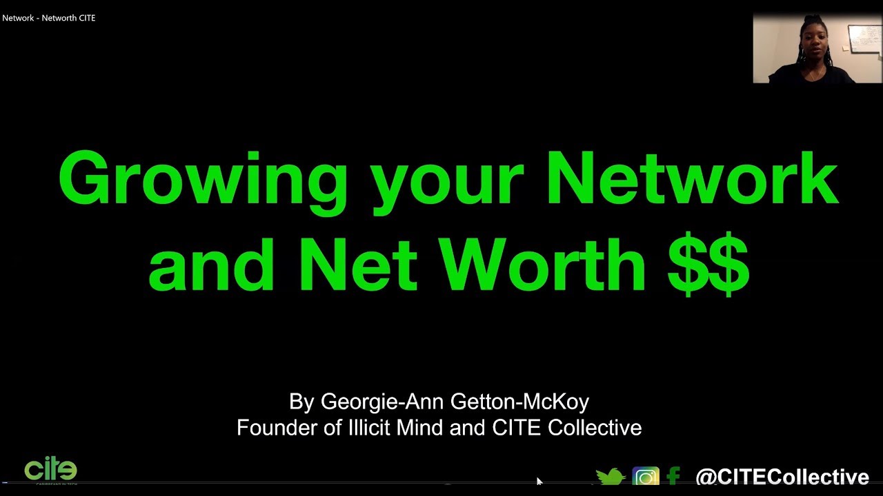 Growing your Network and Net worth $$ ! - YouTube