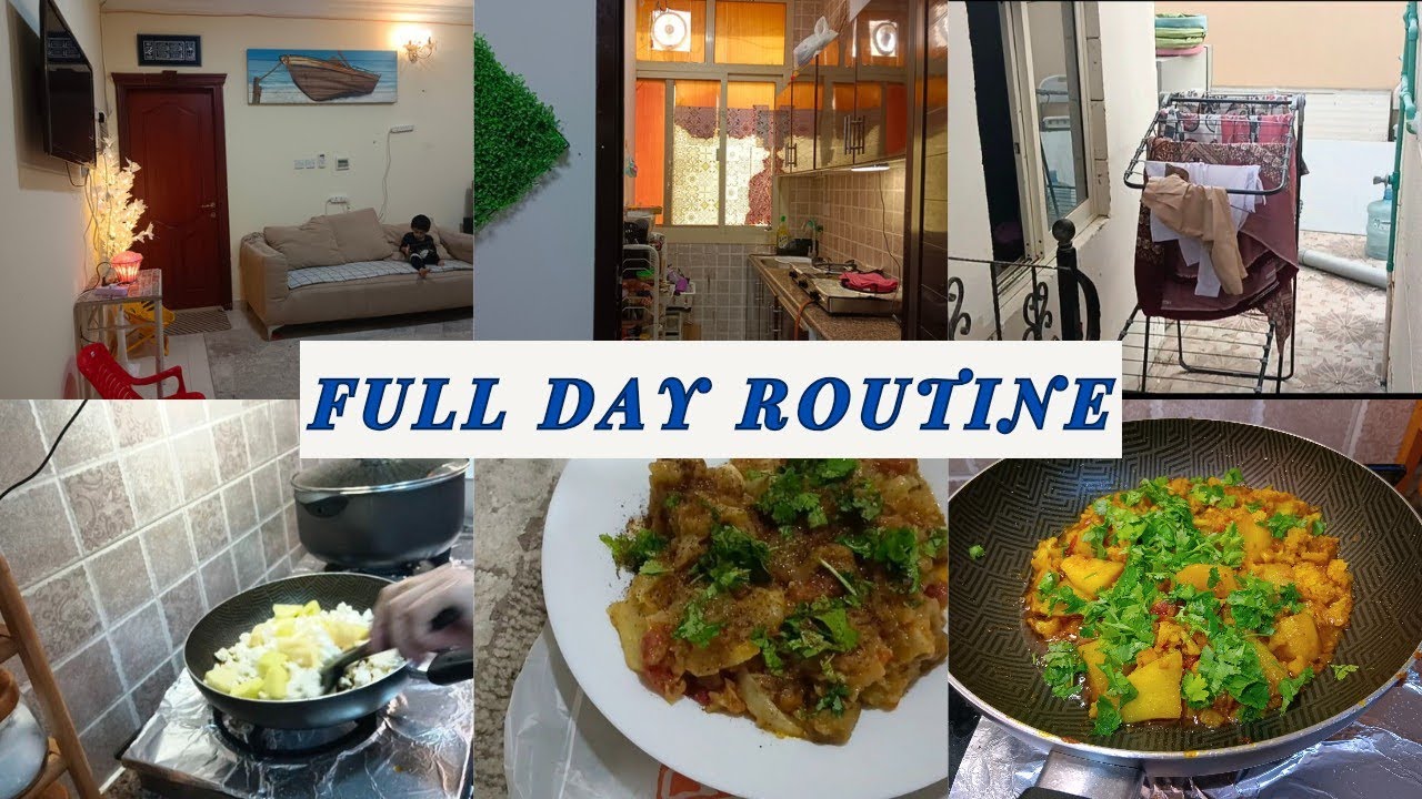 My Morning to Evening routine||Cooking, Shalgam Gosht , Alu Gobhi ...