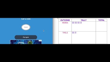 Expected Frequency and Experimental Probability- Coin Toss Experiment
