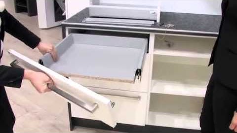 ArciTech drawer system made by Hettich  interzum 2013
