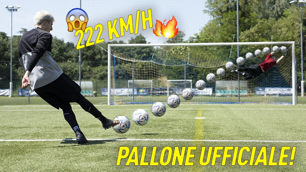 riuscirò a PARARE il PALLONE più VELOCE del MONDO?🤯🧤 - YouTube
