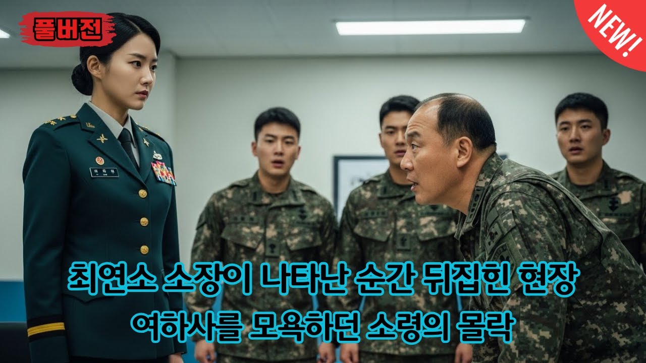 여하사를 모욕하던 육군 소령… 그러나 707 출신 최연소 소장이 나타난 지 1분 만에 무릎 꿇고 살려달라 했다!