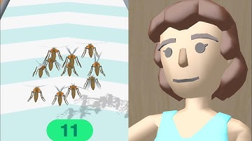 Mosquito Run Game - Mosquito Run 3D - All Levels GamePlay Walkthrough Android iOS Games - Part 13