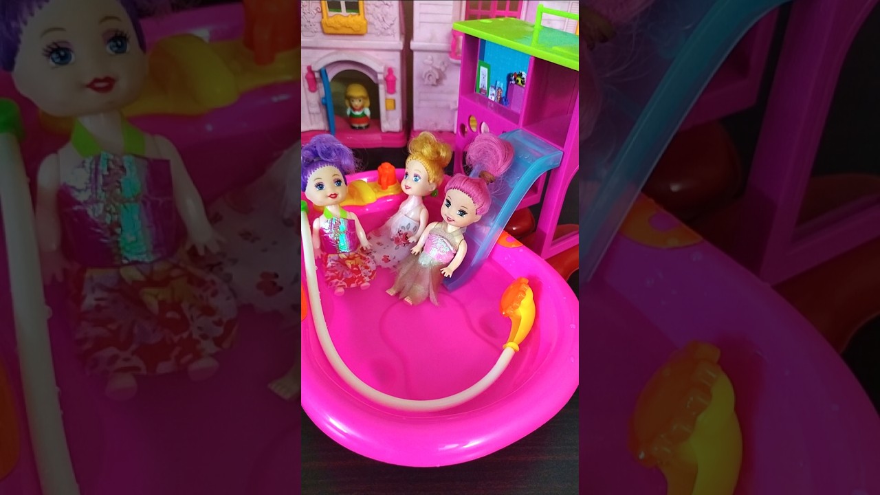 Barbie Doll Miniature Bath Tub Unboxing 